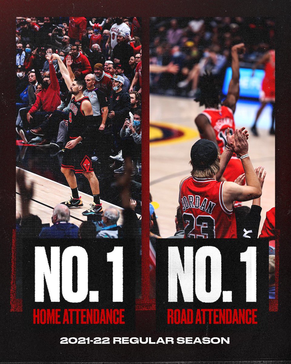 chicagobulls's tweet photo. Wherever we played…
the best fans in the country were there. https://t.co/p1Ty7AqHFa