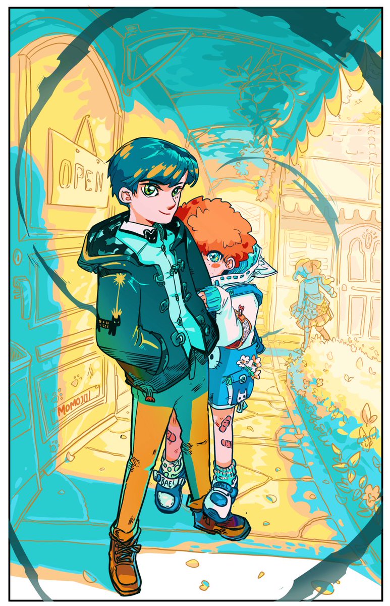 momojiji_radar's tweet photo. It's #PortfolioDay and I make comics and illustrations. 
Take a gander at🔗https://t.co/g7Q9nwwmev https://t.co/sKdiuQPUIj