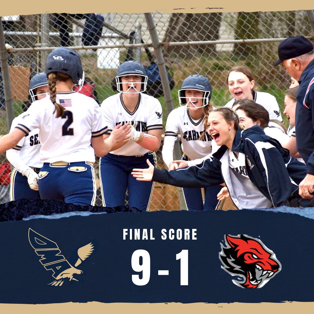 DMA_Softball's tweet photo. FINAL https://t.co/6L6bNSY20E