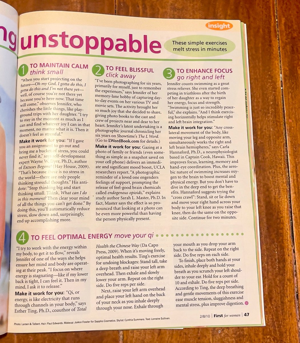 JenBeShip's tweet photo. First Magazine For Women just showed up! Looks like publication was February 8th 2010. Pages 46/47 seem to be all the insight! Enjoy! #JennfierBeals #JenBeShipJBCollection https://t.co/z8wN5fBuJF