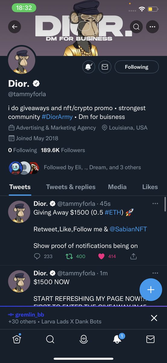 CryptoBudzUK's tweet photo. @tammyforla @SabianNFT I would love this please 💙💙💙🙏🏾🙏🏾🙏🏾 https://t.co/7skOV9X3nE