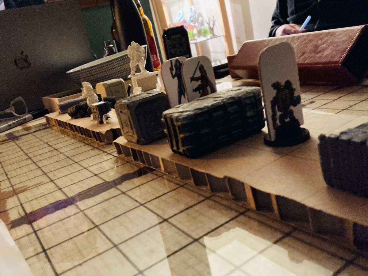 Tuesday night Starfinder.