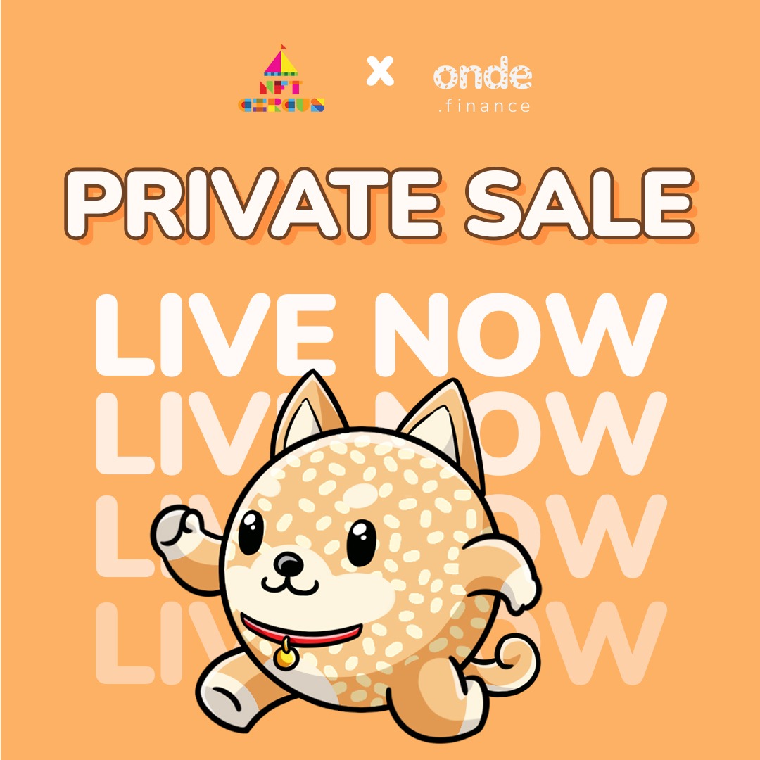 nftcircus_io's tweet photo. 🎉Private Sale is On Now!🎊

📌 1st day - Guaranteed Allocation
📌 2nd day - FCFS
📌 https://t.co/T1y1AzY1HD
📌 USDT BEP-20
📌 Max 1 NFT per wallet

🚀Goodluck! 🚀 https://t.co/VvlyfTKPi1