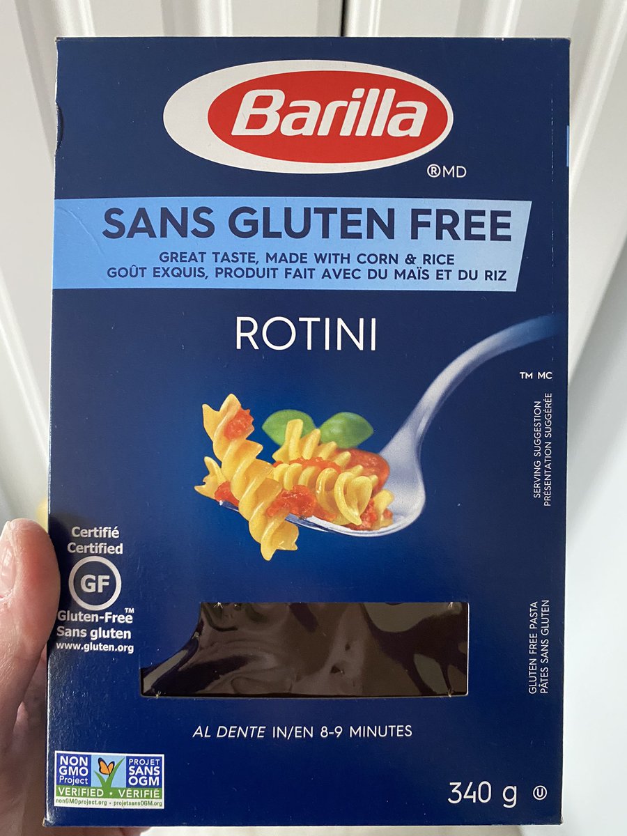 CruisinSoozan's tweet photo. @kkelly7 We’ve had celiac disease since ‘95. I’ve tried dozens of gf pasta. Barilla is hands down the best. https://t.co/vpkXLt5XmG