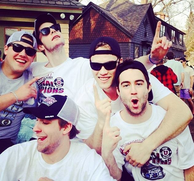 cermak19's tweet photo. 8 years ago today! A weekend I’ll remember for the rest of my life. No better feeling in the world than watching your boys reach the top @Unionmhockey #April12 #SickGoHome https://t.co/1Jd7VlgLrv