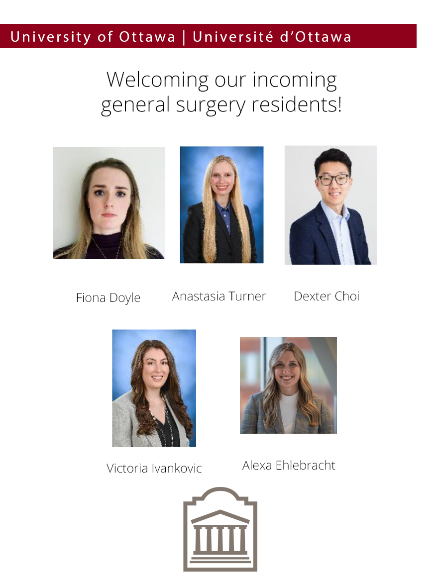 uOttawaGenSurg (@uottawagensurg) on Twitter photo We're so excited to welcome our incoming general surgery residents š¤©š¤©š¤© Can't wait to work with you all next year! #CARMS2020 <a href="/OttawaHospital/">The Ottawa Hospital</a> <a href="/TOHEducation/">TOH Education</a> <a href="/TOH_DoS/">TOH, Dept of Surgery</a> We're so excited to welcome our incoming general surgery residents š¤©š¤©š¤© Can't wait to work with you all next year! #CARMS2020 <a href="/OttawaHospital/">The Ottawa Hospital</a> <a href="/TOHEducation/">TOH Education</a> <a href="/TOH_DoS/">TOH, Dept of Surgery</a>
