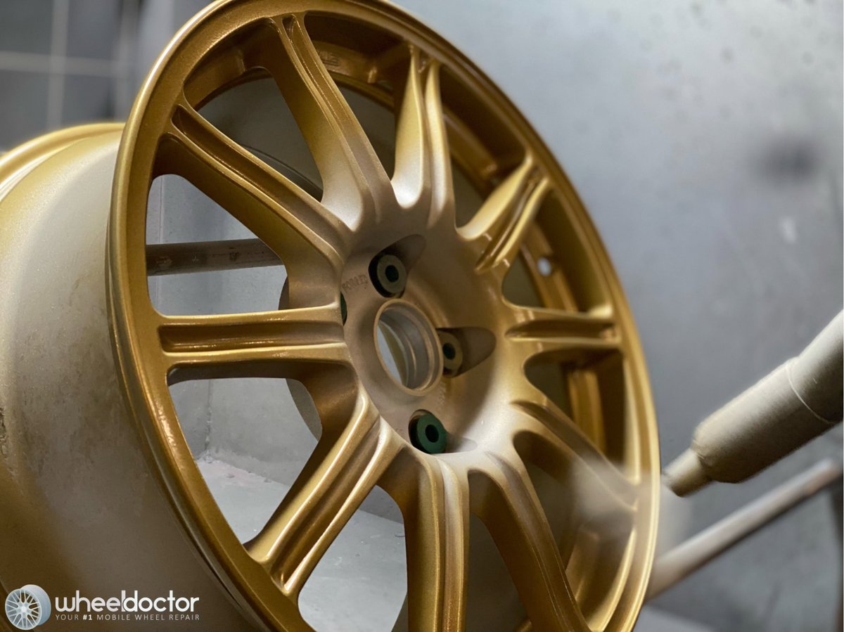 WheelDoctorPDX's tweet photo. Powder coating like there’s no tomorrow 👀🔥
.
.
#wheels #powdercoating #pdx #wheelrepair #wheelrefinish #customcolors #automotive https://t.co/w2ULuwIIbp