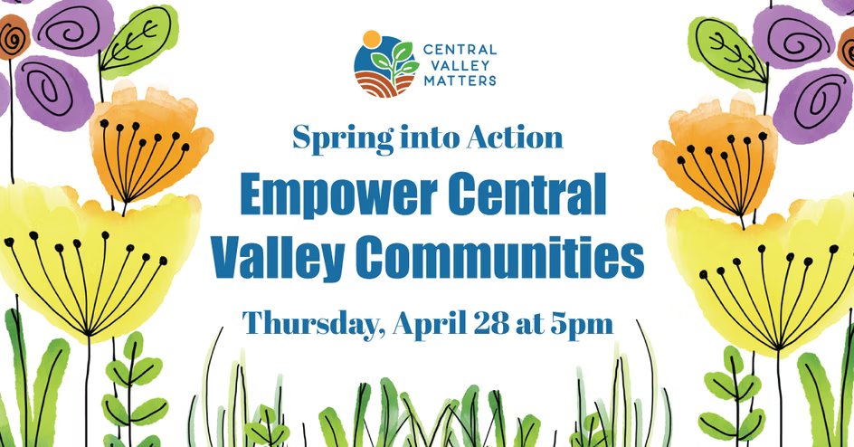 Join us for this inspirational fundraiser, “Central Valley Matters: Spring into Action Fundraiser” – sign up now! #IndivisibleSonoma #CentralValleyMatters @indivisibleluma @IndivisibleHBG @IndivisibleSeb @SVResistance  mobilize.us/indivisibleson…