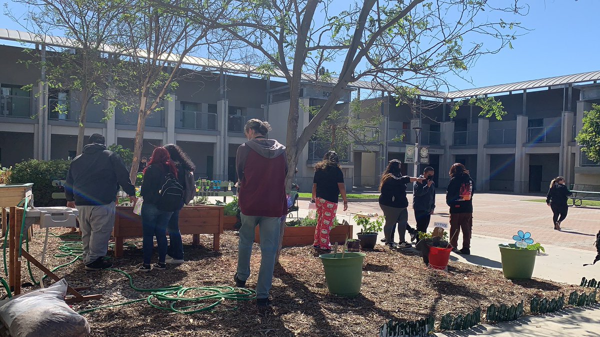 MrsLJCounselor's tweet photo. Today was a good day. Our Rising Leaders partnered with some of our students with disabilities in an Easter Egg Hunt. Their smiles and excitement filled our hearts with pure joy! #studentsuccessinitiative #werise #proudtobelbusd #cabrillojags @CabrilloLb @HSOLBUSD https://t.co/h9zlssqbUz