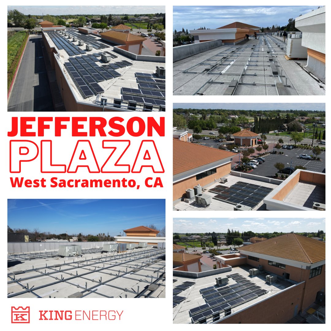 Panels are in place and we are closing in on project completion at Jefferson Plaza in West Sacramento.