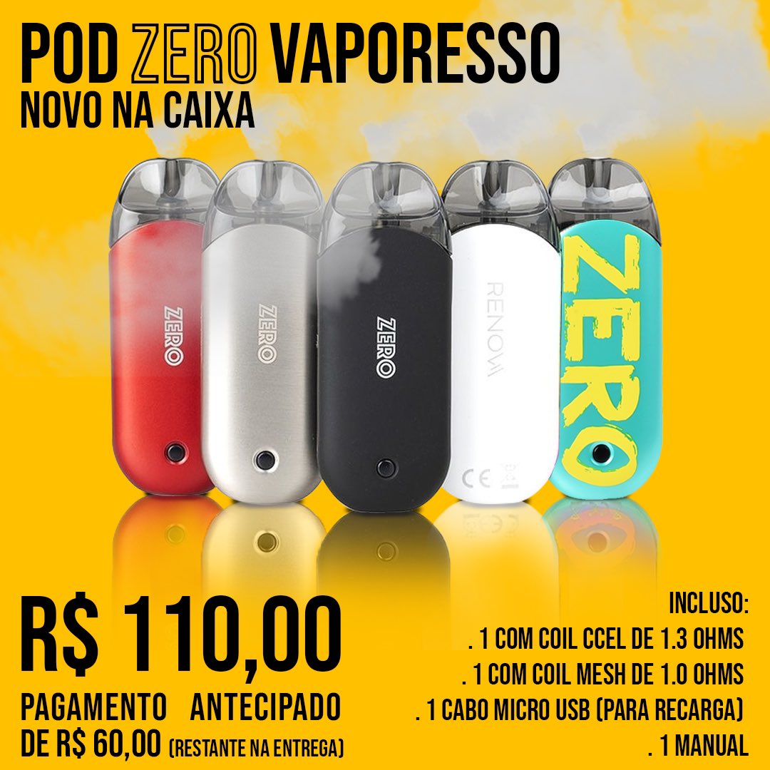 pedrocorsato's tweet photo. Pessoal estou fazendo encomenda de Pod’s Zero, quem quiser da uma liga aqui 👇🏼 https://t.co/87TATE68yx