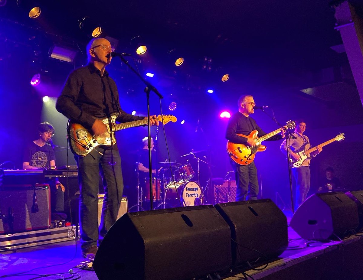 skarey_parsnips's tweet photo. It was worth the wait @TeenageFanclub! 

Booked just before Covid, postponed a few times, but tonight @O2InstituteBham was glorious! 

Beautiful to hear some of #EndlessArcade played live. And brilliant support from @Frokedalmusic https://t.co/oIakJLaCqU