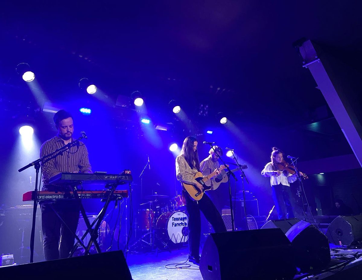 skarey_parsnips's tweet photo. It was worth the wait @TeenageFanclub! 

Booked just before Covid, postponed a few times, but tonight @O2InstituteBham was glorious! 

Beautiful to hear some of #EndlessArcade played live. And brilliant support from @Frokedalmusic https://t.co/oIakJLaCqU