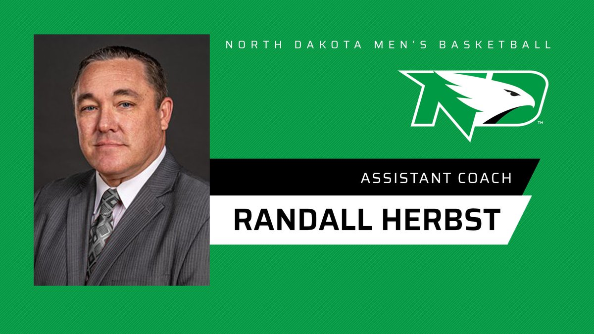 UNDmbasketball's tweet photo. Welcome back to UND, Coach Herbst!

RELEASE: https://t.co/4SjS3AmocT

#UNDproud | #LGH https://t.co/qjhSKCSFUk