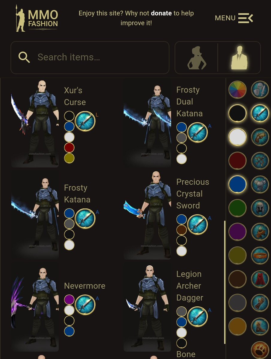 drouxdev's tweet photo. Replicated PC selectors on mobile, all part of an upcoming UX upgrade bundle

#AQ3D https://t.co/tj8OS8b6DV https://t.co/dk6WcVVypo