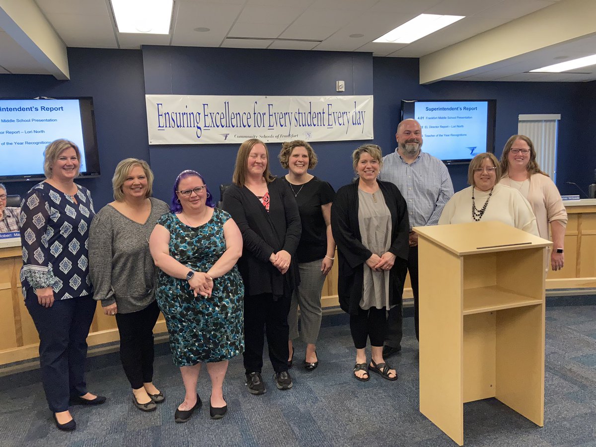 csfhotdogs's tweet photo. We were thrilled to honor our Teachers of the Year from each building at this evening’s school board meeting! Congratulations to these phenomenal educators! (Special shout-out to our FHS baseball coach and Teacher of the Year Andy Dudley. Beat Western!) https://t.co/27Zx1K0Vc6