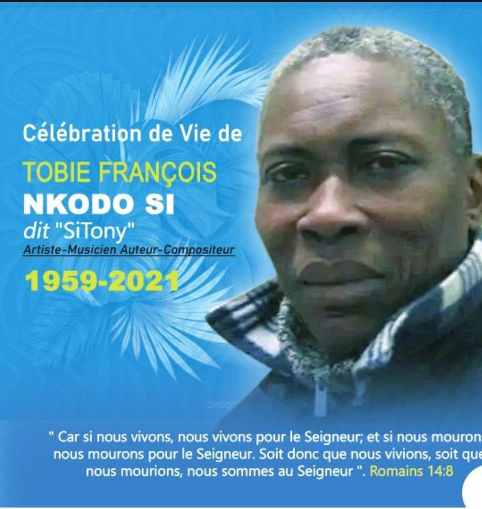 CRTV_web's tweet photo. Le programme définitif des obsèques de l'artiste musicien camerounais #Nkodo #Sitony prévoit son enterrement dans son village natal Ka'a par Olanguina dans la Mefou et Afamba, le samedi 23 avril 2022.
L'artiste était décédé le 23 décembre 2021 à Yaoundé, des suites de maladie. https://t.co/fhhlGRCr52