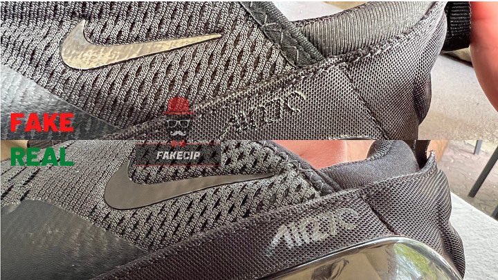 Generador partes heroína fakecip sur Twitter : "Fake vs Original Nike Air Max 270  https://t.co/S8ifaKupRe" / Twitter