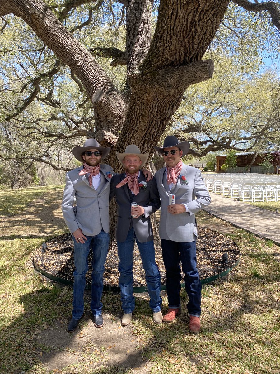 reece2e2's tweet photo. I’d say it was a successful wedding weekend. Congrats to Bethanie and Dillon and too many blessed years of marriage! https://t.co/Ow1aQOyFah