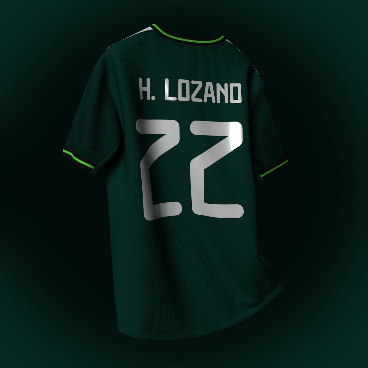 ac_dzn's tweet image. [REMAKE]
Mexico 2019 Home Jersey x @adidasfootball 
[[[inspired by the adidas Glitch Hacked Pack from 2017]]]