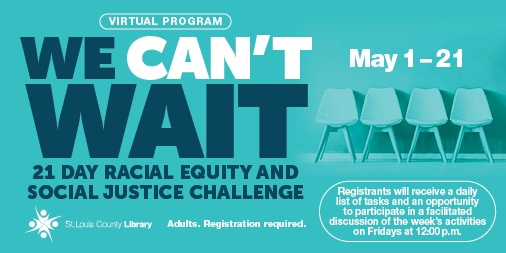 Expand your understanding of equity and social justice during this 21-day challenge. Learn more &amp; sign up here: ow.ly/hRIr30sgHhS. Presented by <a href="/YWCASTL/">YWCA Metro St. Louis</a>