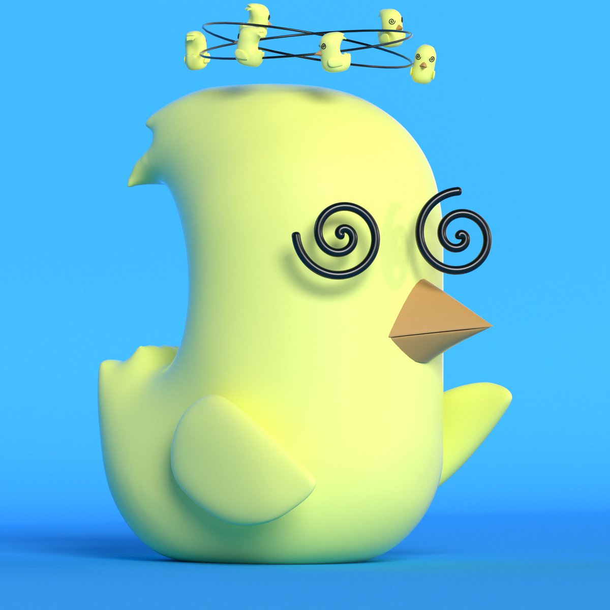 CheekyChooksNFT's tweet photo. GM #NFTcommunity! The first sneak peek is out! Just hatched, so might be a bit dizzy... ✨😵‍💫✨

Any interaction with this tweet will be considered for WL. 🐤

#sneakpeek #justhatched #CheekyChooksNFT #NFT #nftdrop #NFTs #NFTproject #NFTart #NFTCollection #NFTGiveaway #Whitelist https://t.co/n6iPiyJCkg