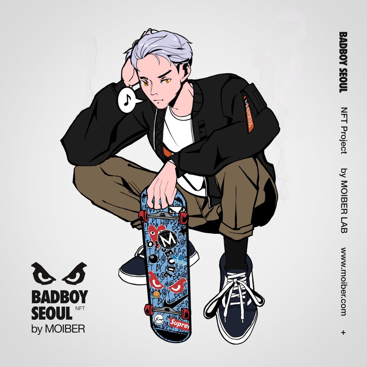 MOIBER_NFT's tweet photo. BADBOY SEOUL NFT by MOIBER
NFT Giveaway

공식 오픈 전 깜짝 진행되는 기브어웨이 이벤트 !
무료로 BBS 멤버가 될 수 있는 기회를 놓치지마세요.

✔️ follow @Moiber_NFT
✔️ RT &amp; ❤️ 
✔️ Tag frez 3+ (more tags = more chance !)

🗓~4/15 GL!

#NFT #NFTGiveaways #NFTCommunity #NFTAirdrop https://t.co/zAZwvYs1Sb