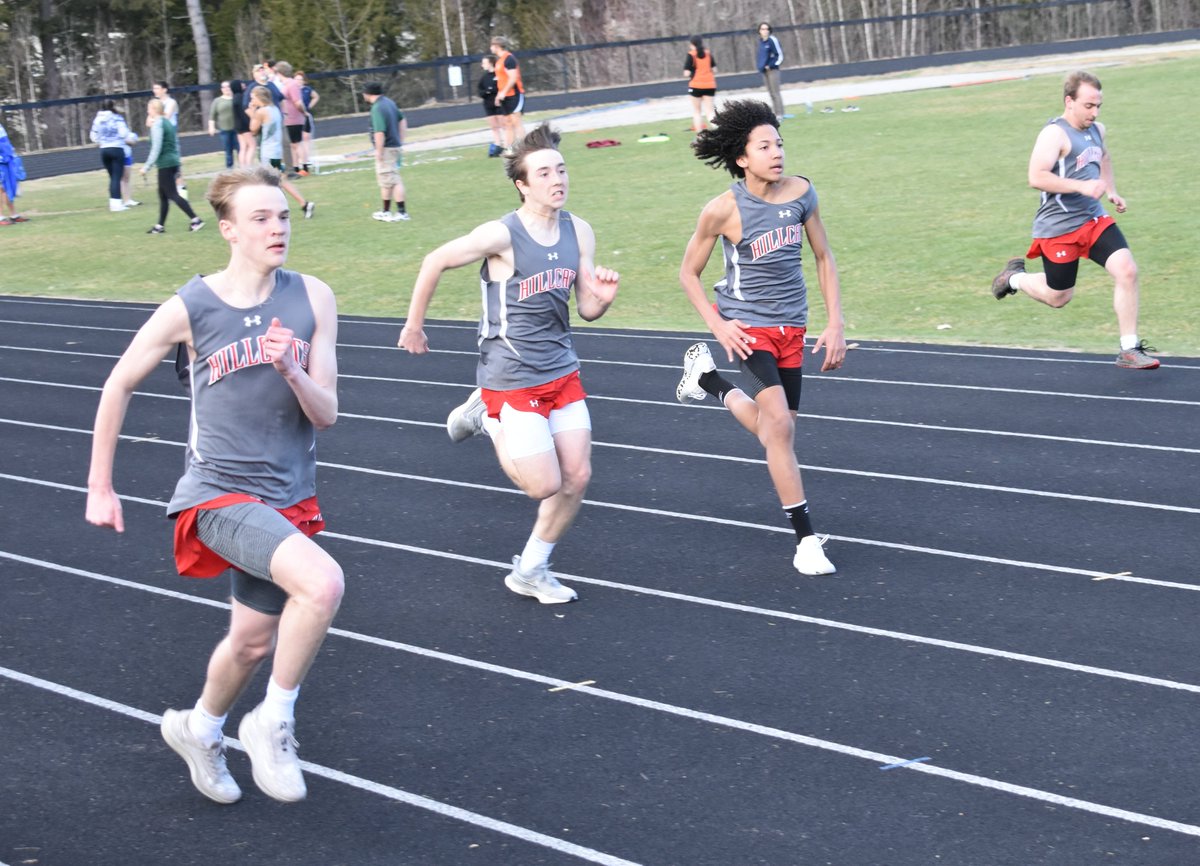 LA_NH's tweet image. Track meet at Conant. #hillcatpride