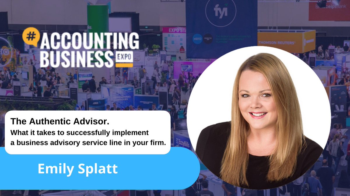 Our very own <a href="/EmilyMindshop/">Emily Splatt</a> is speaking at Accounting Business Expo! Hear her session 'The Authentic Advisor. What it takes to successfully implement a business advisory service line in your firm' Apr 28, 1pm MYOB Theatre 2. #ABExpo #mindshopadvisor #businessadvsory #accounting