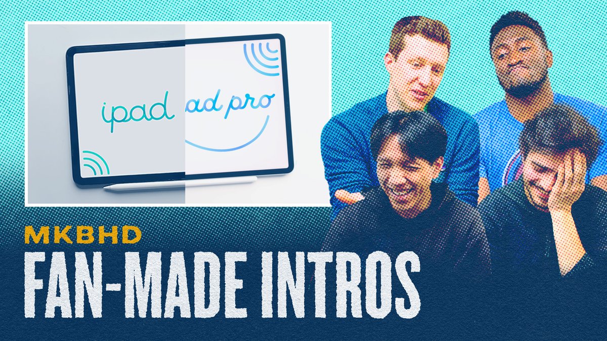 TheStudio's tweet photo. NEW VIDEO - MKBHD Team Reacts to Fan-Made Intros!

https://t.co/Eg7aZL4wht https://t.co/MUyBg85Clq