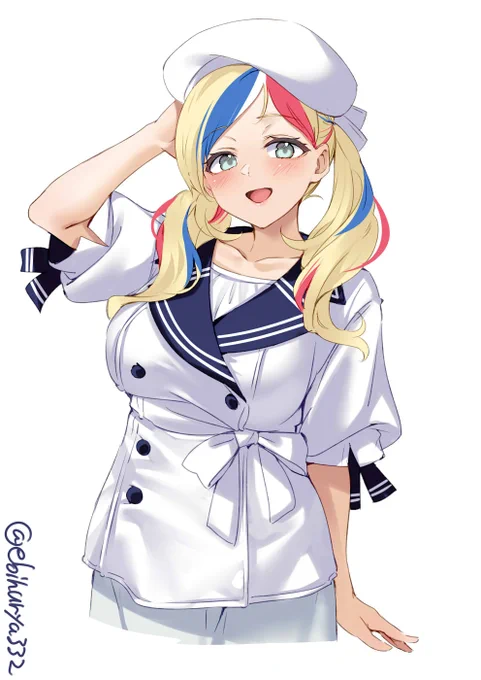 #艦これ版深夜の真剣お絵描き60分一本勝負
#艦これ版真剣お絵描き60分一本勝負_20220412
すみません 9分オーバーです 