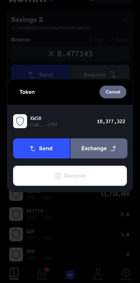 RjDark39's tweet photo. @XRPLToken @xwallstreetbets Done here's my address

rLJ9WsQQKQJicf6KnsHyHnDmBMWCvwRc3C https://t.co/vwuXzCC9lU