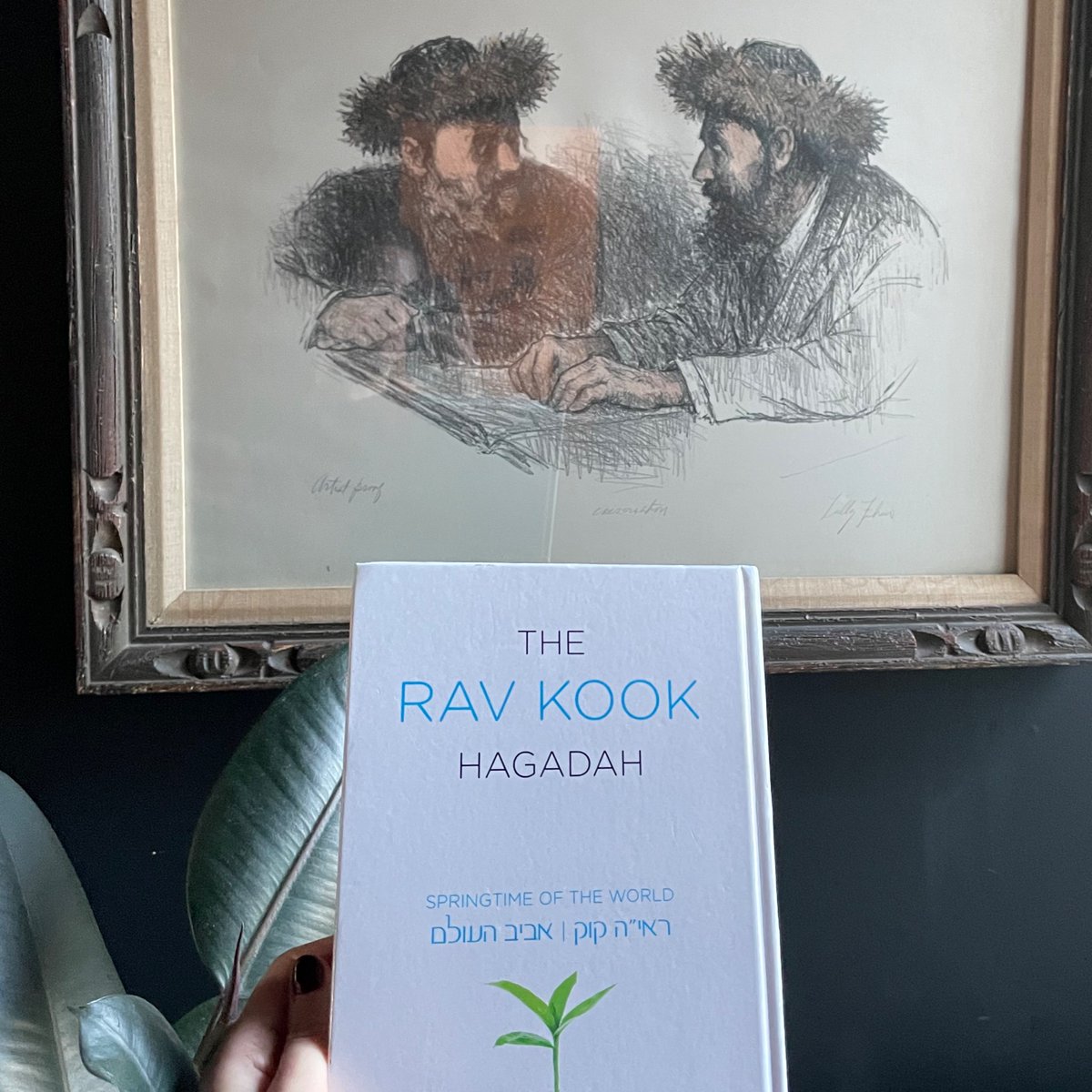 MoreChaim's tweet photo. @shuaros @jorosenfeld A wonderful case of serendipity - the eBay seller lives in my neighborhood and dropped off the sefer in time for Pesach https://t.co/CZG9HXmtse