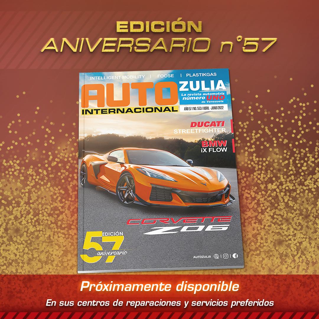autozulia's tweet photo. En la #Revista #Autozulia #Internacional, nos falta sólo un poco para el #lanzamiento de nuestra #Nueva #EdiciónAniversario #Nro57 por la cual, no podríamos estar más emocionados, orgullosos y agradecidos con ustedes, por todo  lo vivido y lo que está por venir. 🙌 💯 https://t.co/Y7wgzZHbih