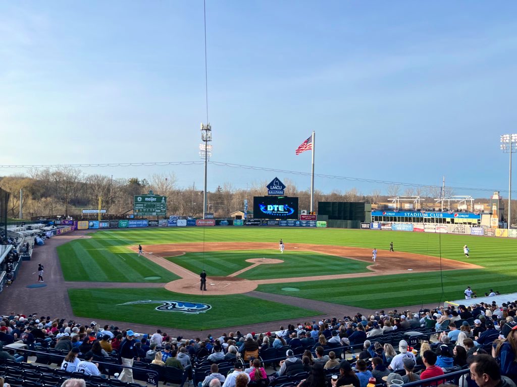 Welcome back to baseball, Whitecaps fans ⚾️