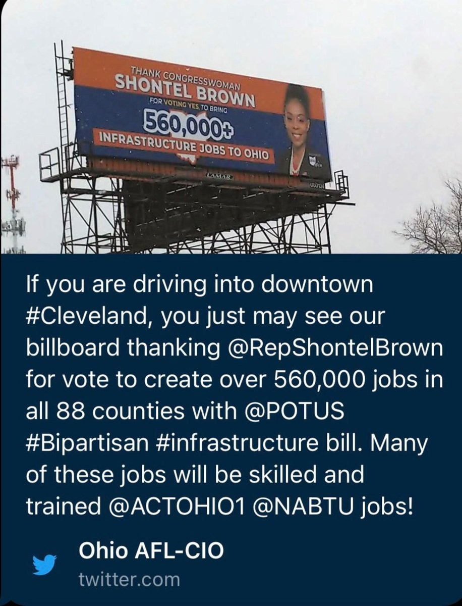 Deemoney521's tweet photo. @Tecaterob @TheePurity @eclecticbrotha #NeverTurner #OH11 Has a great representative Shontel Brown!! People in the district know who works for them. Re Elect Shontel!! Early voting s happening right now! https://t.co/E5FTEB20oe