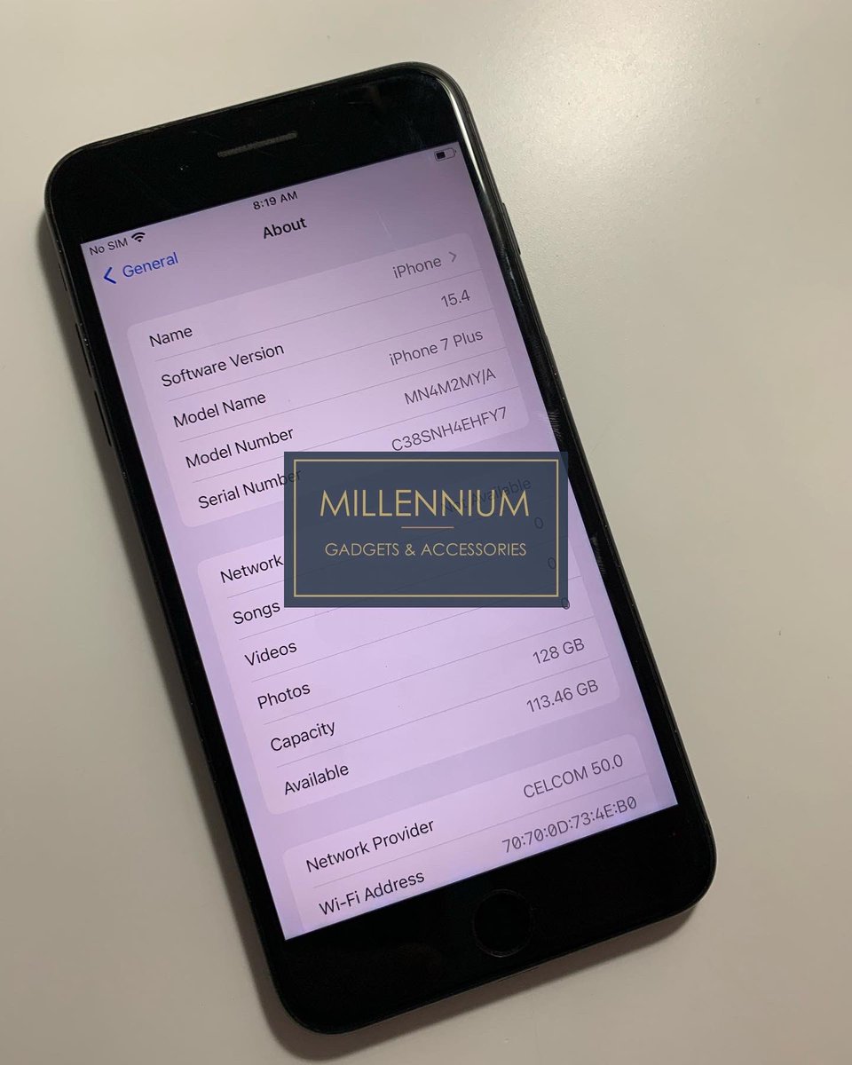 milleniumgadget's tweet photo. iPhone 7 Plus 128gb Black
Condition tiptop
Bh 100%
Fingerprint ✅
RM 799
Cod Shah Alam
Ws/call https://t.co/eIdsY2wal3 fast deal
#ip7plus #millenniumgadgets https://t.co/NTG6jPB0uX