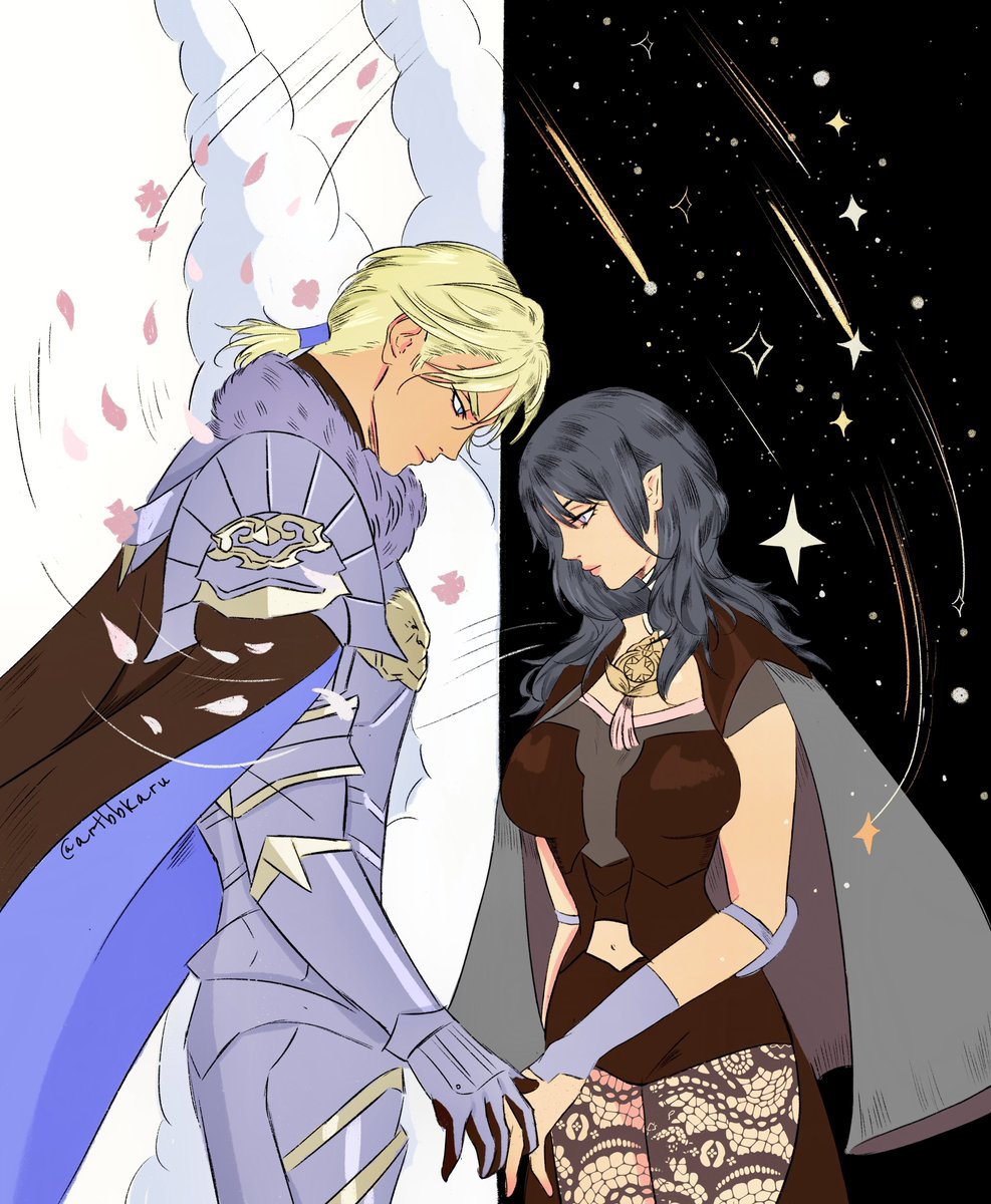 *+.The Holy Prince and Ashen Demon.:+

fe3hopes pls let them love each other!!
#FE3H