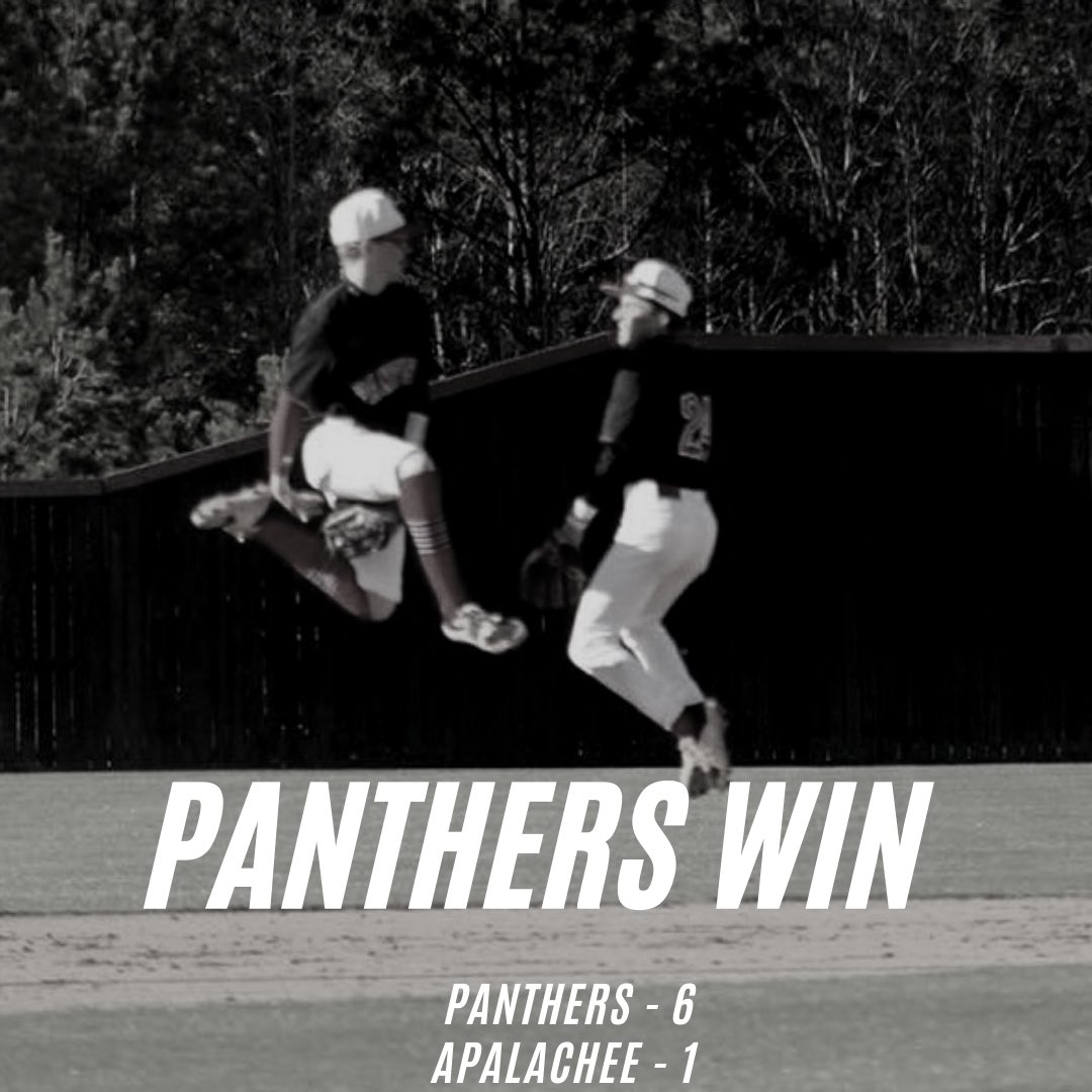 Varsity picks up a HUGE 6-1 region win on the road against Apalachee tonight!  

<a href="/haydeng46/">Hayden Gregory</a> W - 4IP - 3K 💪🏼

<a href="/WestonSkinner1/">Weston Skinner</a> 2-4 ✌🏼

<a href="/muffuletto2424/">Spencer Muffuletto</a> 2 Run 💣

Series finale will be at <a href="/TruistPark/">Truist Park</a> this Friday 4:00 PM! #FAMILY #CreateChaos 🐾⚾️