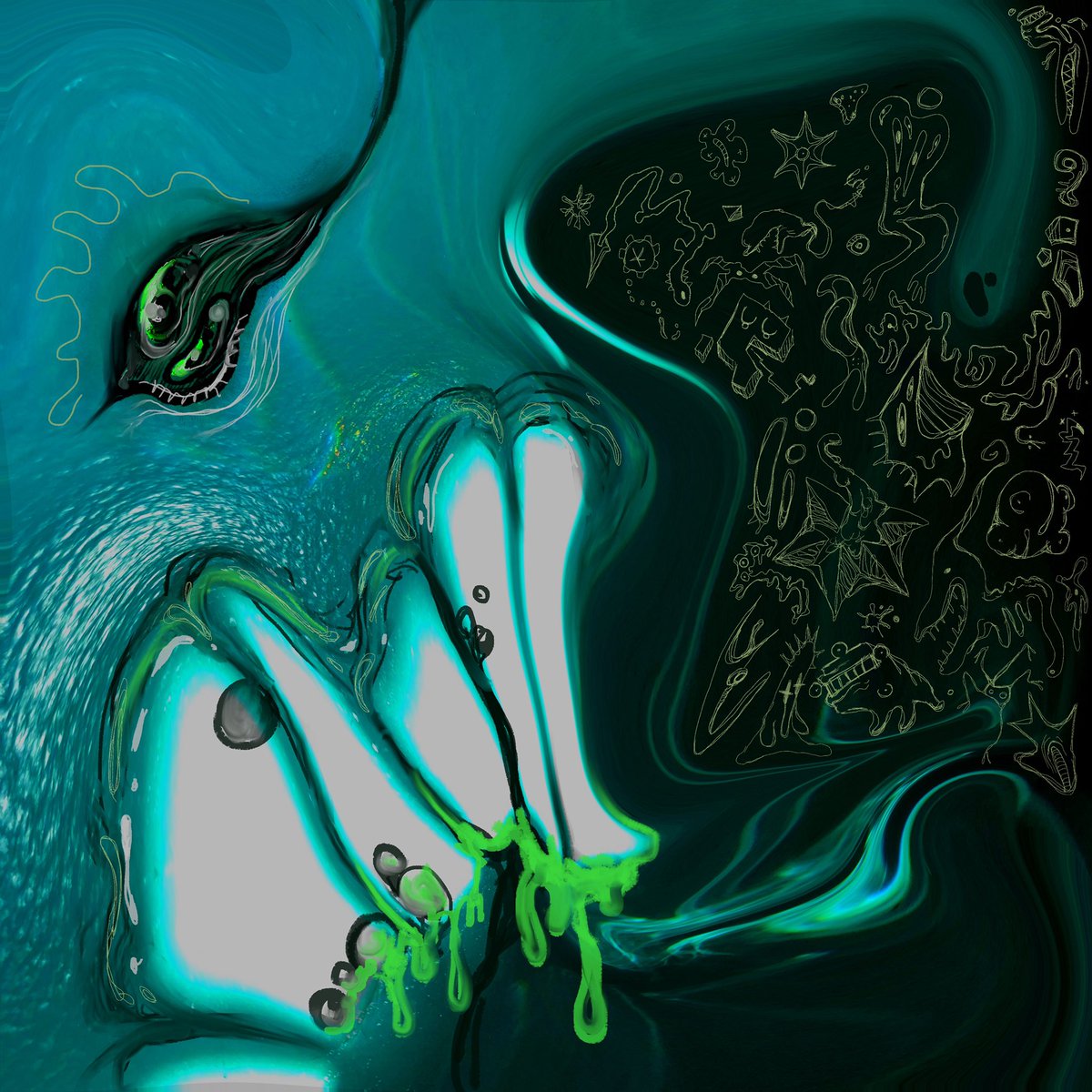 JeanGatorator's tweet photo. Wazzup #PortfolioDay my name is Jean, the Gatorator!

I’m an experimental illustrator who loves to mix all kinds of mediums, with a penchant for horror and surrealism, as well as DIY culture. 
👹🪐🔗💽

💼 https://t.co/lr3tUoQKZQ https://t.co/Zm8jsmcNYX