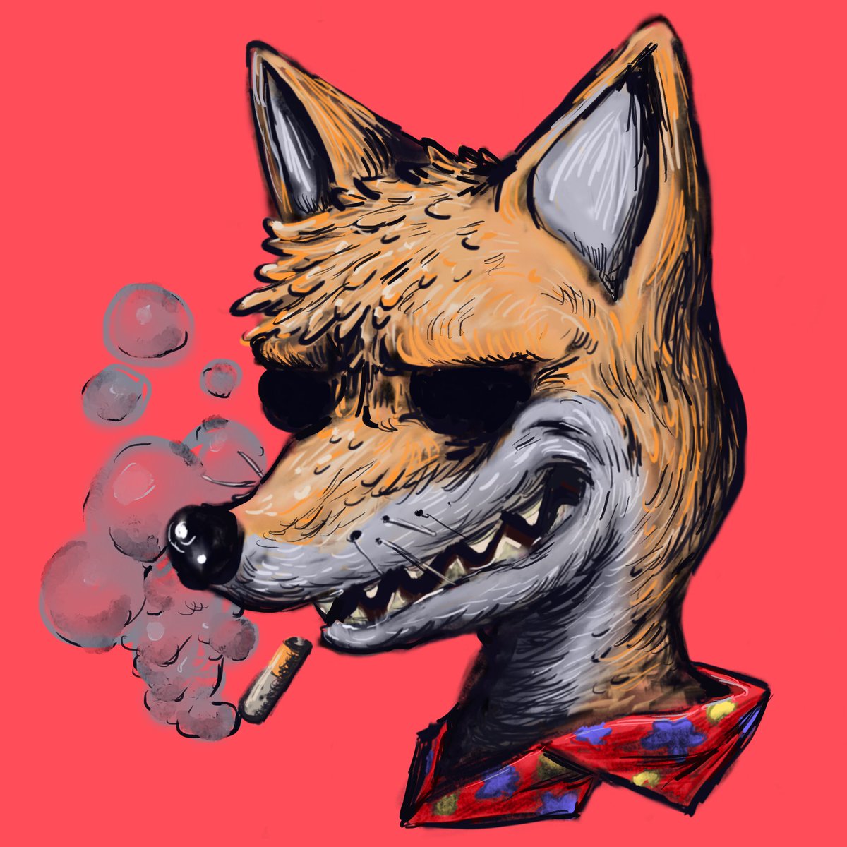 JeanGatorator's tweet photo. Wazzup #PortfolioDay my name is Jean, the Gatorator!

I’m an experimental illustrator who loves to mix all kinds of mediums, with a penchant for horror and surrealism, as well as DIY culture. 
👹🪐🔗💽

💼 https://t.co/lr3tUoQKZQ https://t.co/Zm8jsmcNYX