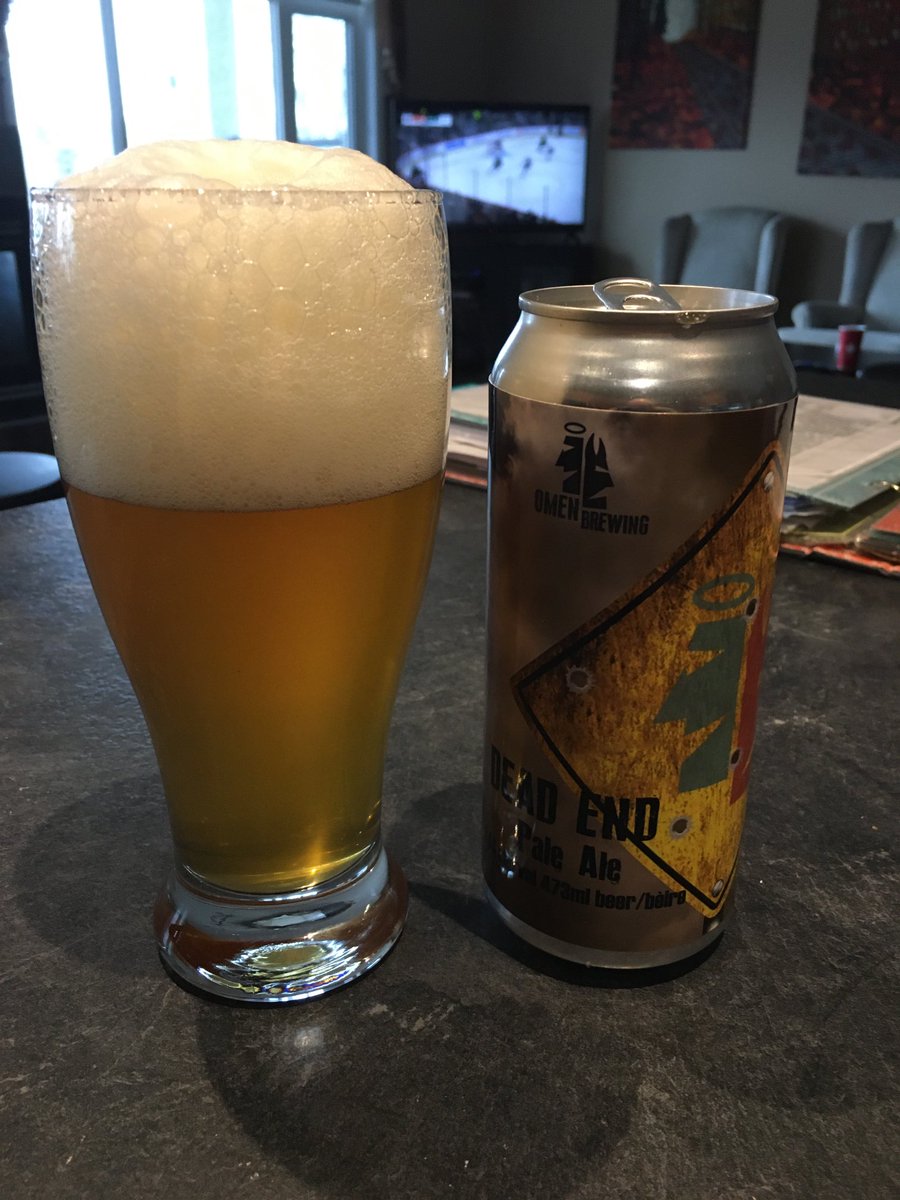 Another ⁦<a href="/EdmontonOilers/">Edmonton Oilers</a>⁩ game. Another ⁦<a href="/omenbrewingyeg/">Omen Brewing</a>⁩ brew.