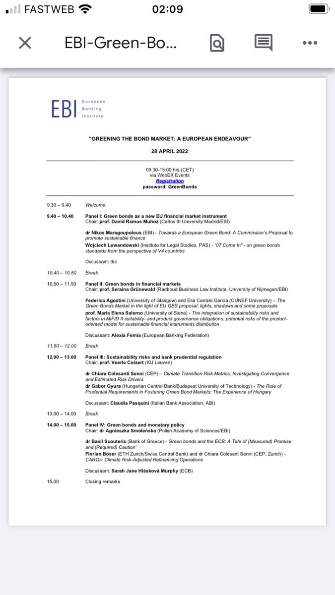 I’m happy to share with you. For information and registration ebi-europa.eu/events/greenin…
#sustainablefinance #Sustainability #investorprotection <a href="/EBI_EU/">European Banking Institute</a> <a href="/disagUSiena/">disagUSiena</a>