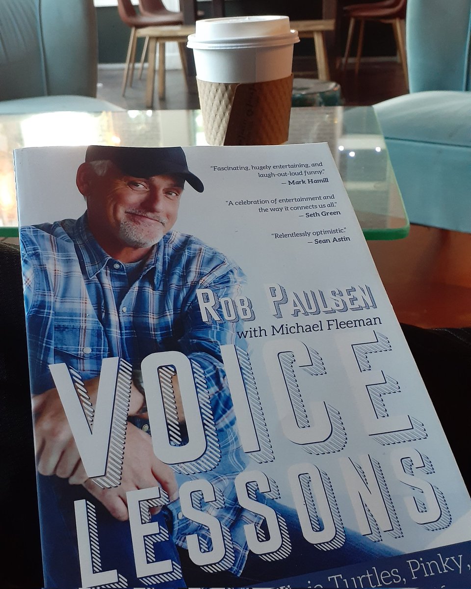 JohnReguera's tweet photo. Reading @yakkopinky 's Voice Lessons and so far I've teared up, laughed, shaken my head, nodded my head, taken notes, smiled, wide-eyed...and I'm only three chapters in...wow. https://t.co/D6gd66PJ23