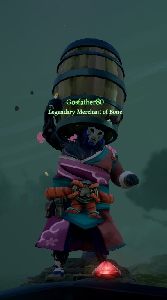 Concerning! Yet another future cosmetic leak coming out of @SeaOfThieves . Behold the beautiful barrel hat! Part of the Cooper Set #BeMorePirate #BeMoreBarrel