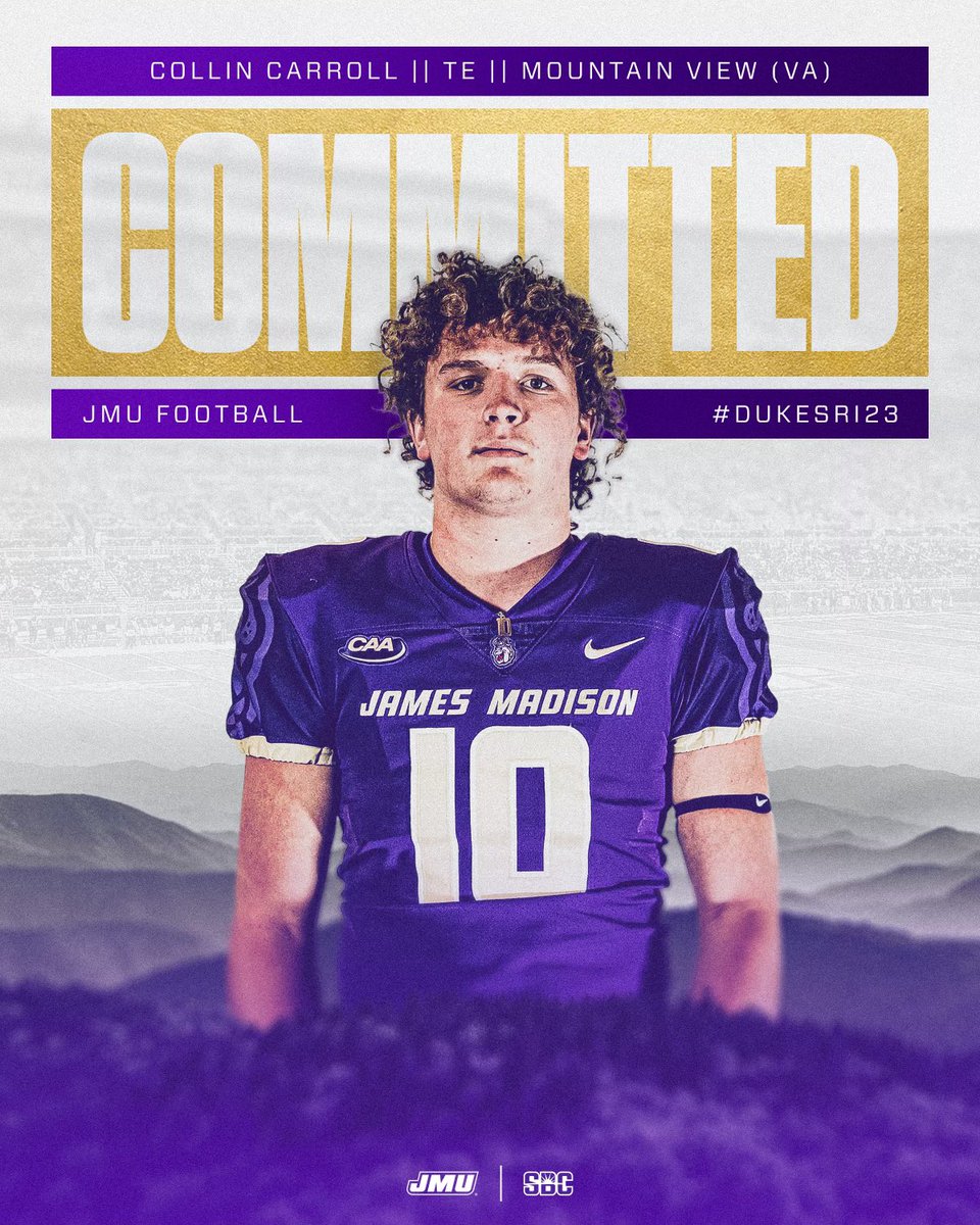After speaking with <a href="/coachgrantcain/">Grant Cain</a> and @JMUCurtCignetti i am blessed to announce I have decided to further my athletic and academic career at JMU #DUKESRI23 <a href="/JMUFootball/">JMU Football</a> <a href="/CoachShanahan_/">Mike Shanahan</a> <a href="/CoachTSunseri/">Tino Sunseri</a>