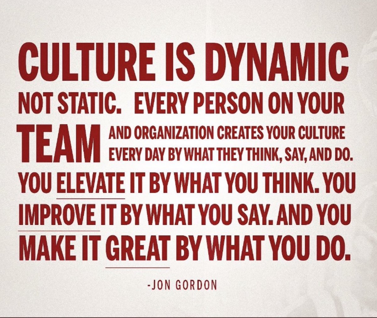 Culture is…