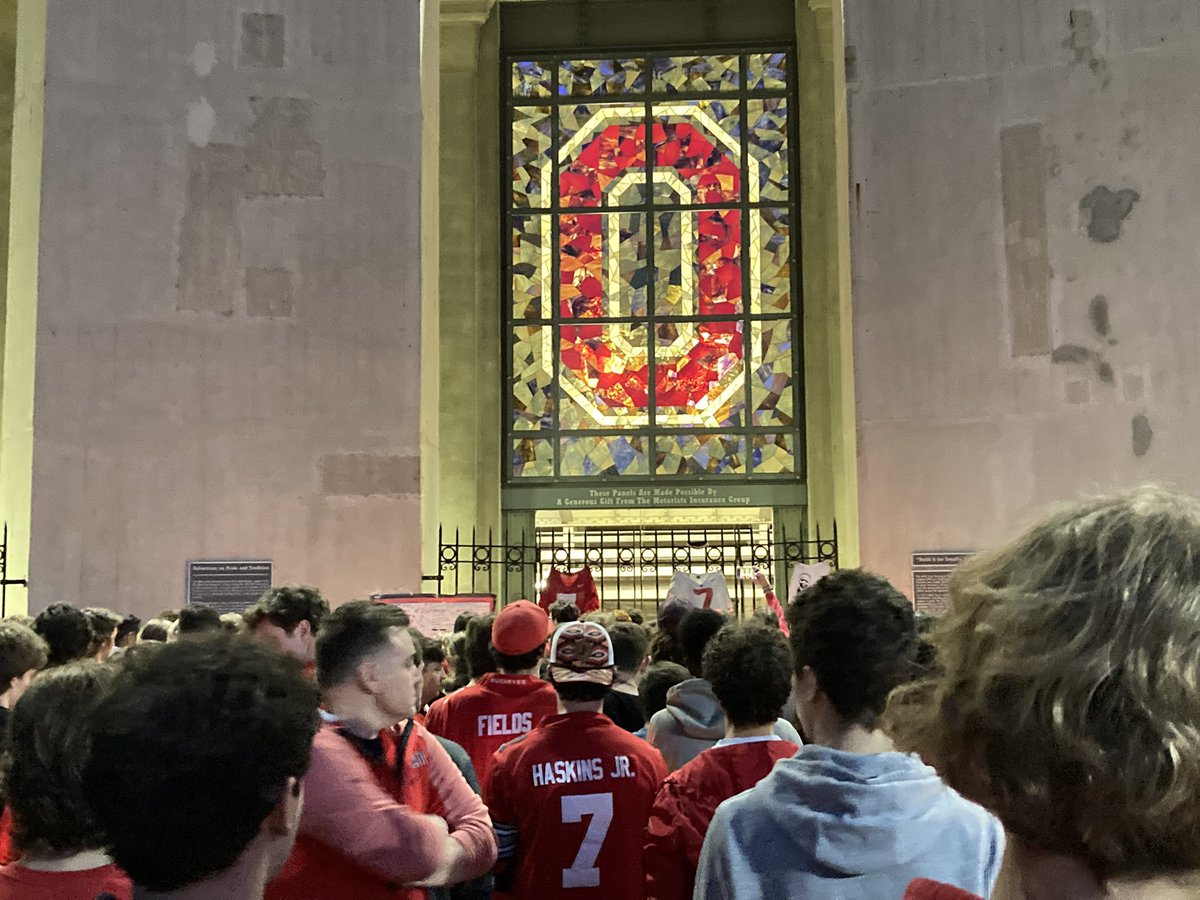 DougLesmerises's tweet photo. For Dwayne Haskins, at Ohio Stadium https://t.co/ZyGzZqQn11