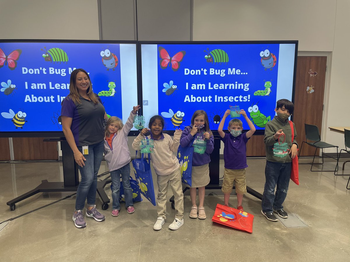 NFranklin_AA's tweet photo. Had a great Bug Camp day with the scholars from @Ituarte_ES and their coordinator @JRitchey_RIE #BugCamp #TeamSISD https://t.co/gVBNugYS1G