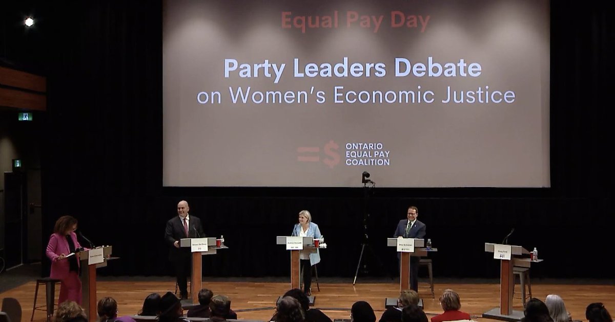 Thanks @EqualPayON - this was a powerful debate of ideas about how we make Ontario more just by every measure! #EqualPayDay #decentwork #faireconomies #CareEconomy #Justice4Workers #ECEPower #ShowUpForWomen #PaidSickDays for all